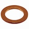 Midwest Fastener Sealing Washer, Fits Bolt Size M12 Copper, Copper Finish, 8 PK 34667 - alternate 1